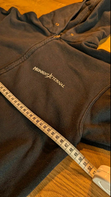 Midnight Eternal Zip Hoodie, Small