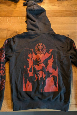 Schammasch Hearts of no light Zip Hoodie, Small,