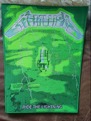 Metallica - Ride the Lightning Backpatch