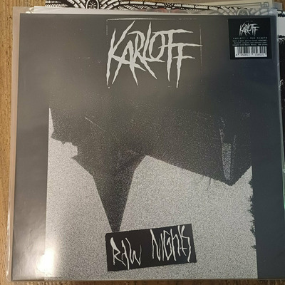 KARLOFF  "Raw Nights"  2nd press 12"