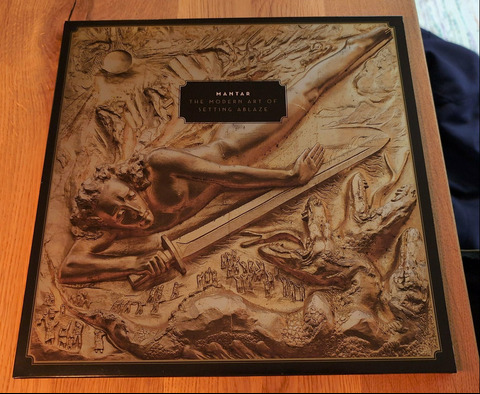 Mantar - The Modern Art of Setting Ablaze (2018, LP, Gold vinyl)