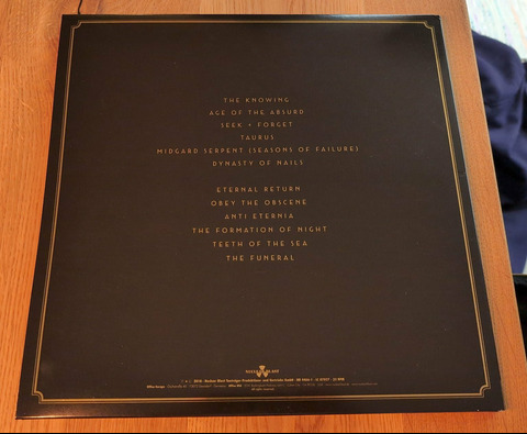 Mantar - The Modern Art of Setting Ablaze (2018, LP, Gold vinyl)
